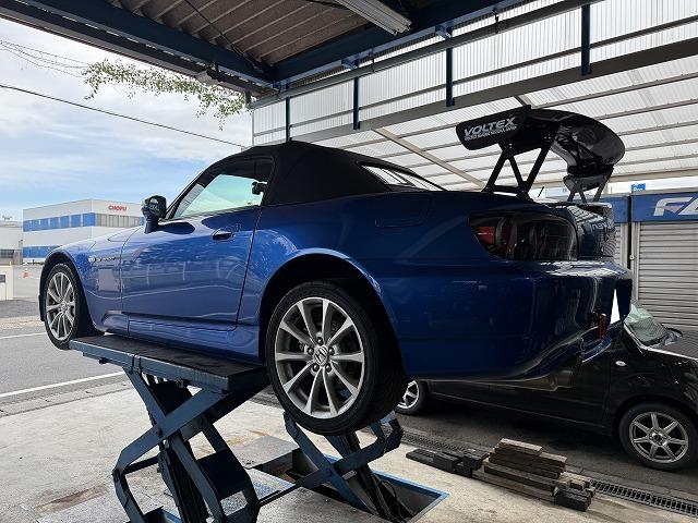 滋賀オートライフハノ　ホンダ「S2000」(AP2)のLSD交換(OS技研 デュアルコア)