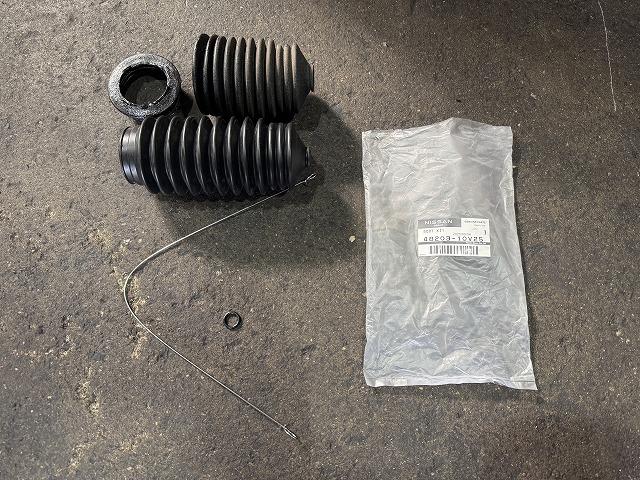 滋賀オートライフハノ　日産「シルビア」(PS13)の車検＆整備とブーツ交換