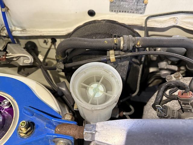 滋賀オートライフハノ　日産「シルビア」(PS13)の車検＆整備とブーツ交換