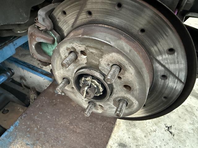 滋賀オートライフハノ　日産「シルビア」(PS13)の車検＆整備とブーツ交換