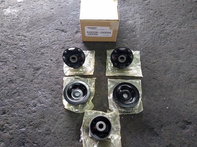 滋賀オートライフハノ　スズキ「カプチーノ」(EA11R)のデフマウントブッシュ交換(3か所)