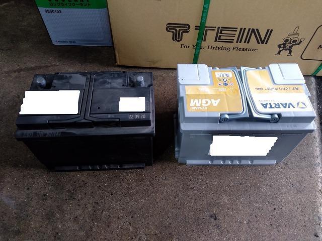 滋賀オートライフハノ　輸入車「シトロエン C4」の持ち込みバッテリー交換（VARTA）