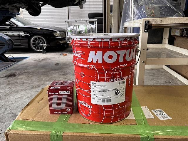 滋賀オートライフハノ　トヨタ「ハイエース」(100系)の車検＆整備とオイル交換