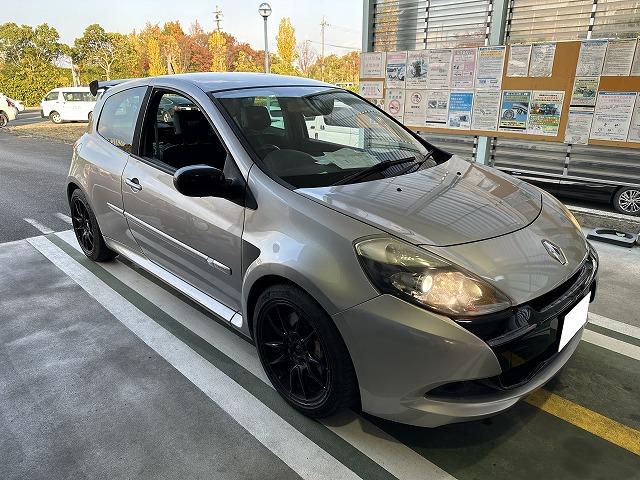 滋賀オートライフハノ　輸入車「ルノー ルーテシア」(RF4C)の車検＆整備とウインドレギュレーター交換