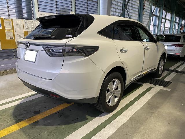 滋賀オートライフハノ　トヨタ「ハリアー」(ZSU65)の車検＆整備とフルード交換