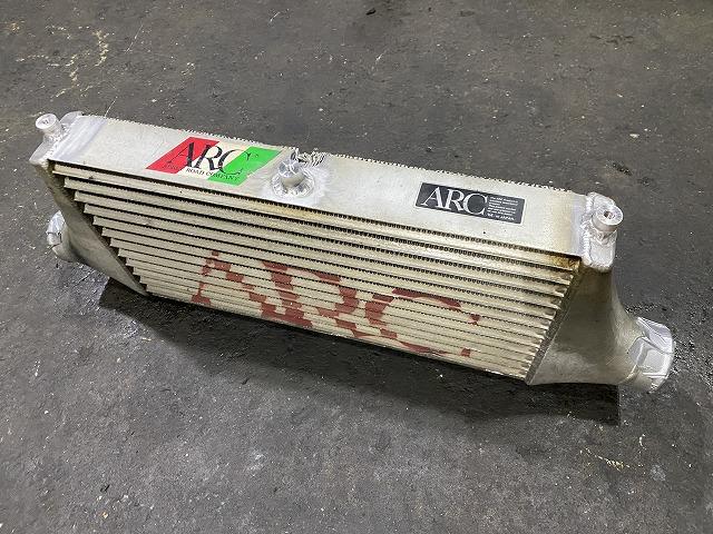 滋賀オートライフハノ　社外インタークーラーにボス溶接取付（アルミ溶接）