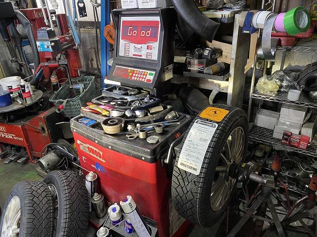 滋賀オートライフハノ　ダイハツ「アトレー」(軽自動車)のスタッドレス交換4本（コンチネンタル）