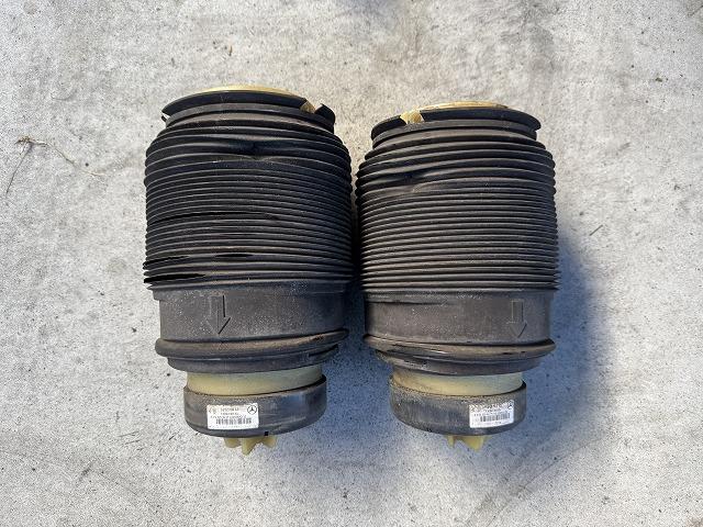 滋賀オートライフハノ　輸入車「ベンツ Eクラス」(W212)の持ち込みエアサス交換