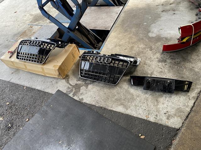 滋賀オートライフハノ　輸入車「アウディTT」(8J)の事故修理（保険対応）