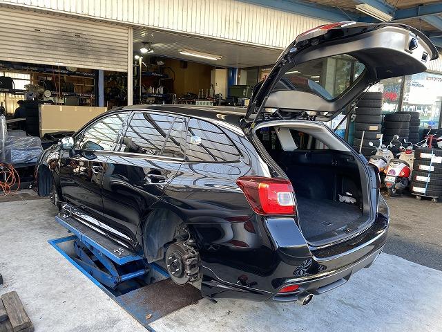 滋賀オートライフハノ　スバル「レヴォーグ」の持込スタッドレス交換4本（17インチ）