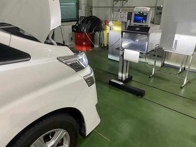 滋賀オートライフハノ　トヨタ「ヴェルファイア」(AGH30)の車検＆整備とオイル交換