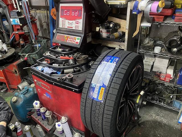 滋賀オートライフハノ　持込スタッドレス交換4本(18インチ) ※脱着無し