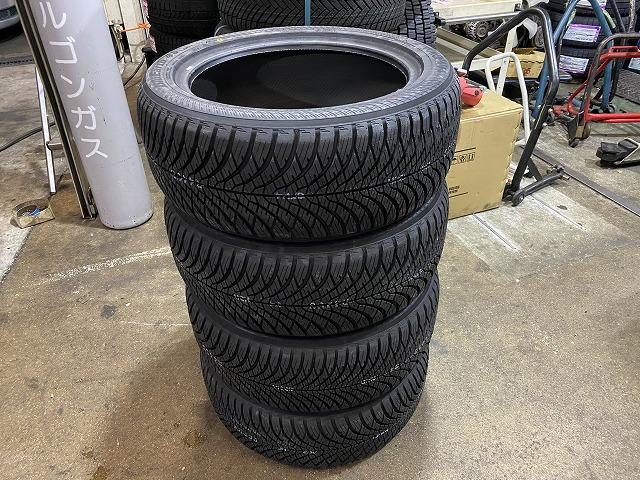 滋賀オートライフハノ　輸入車「シトロエン」の持込オールシーズンタイヤ交換4本（17インチ）