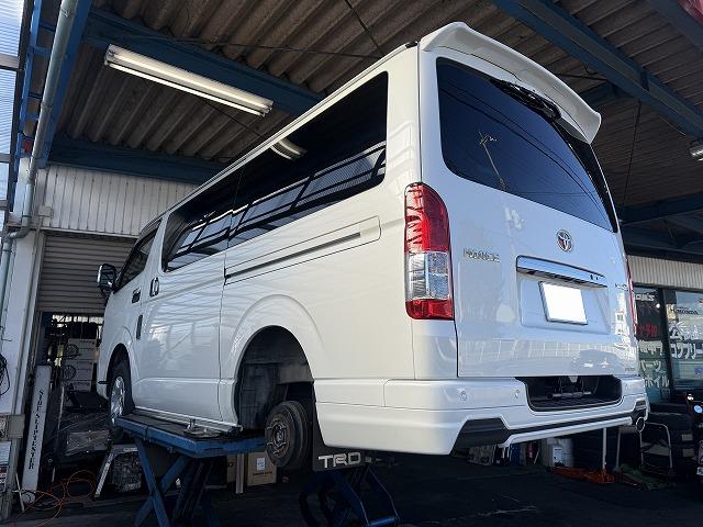 滋賀オートライフハノ　トヨタ「ハイエース」(200系)のLSD交換(OS技研 デュアルコアNEO)