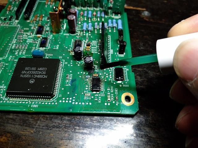 滋賀オートライフハノ　スバル「アルシオーネ SVX」(CXW)のオートマチック変速不良修理（AT ECU基盤修理）