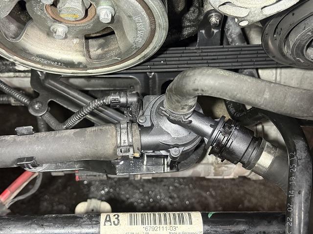 滋賀オートライフハノ　輸入車「BMW 116i」の車検＆整備とウォーターポンプ交換