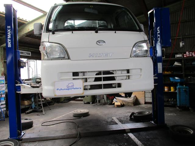 ハイゼットのエコ車検です。