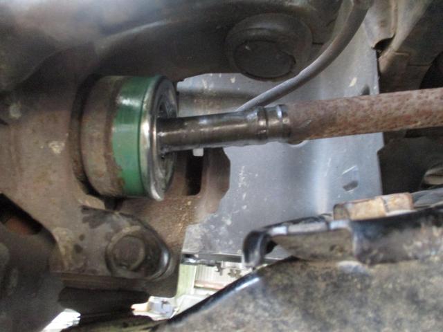 サンバートラック　ドライブシャフトブーツ交換