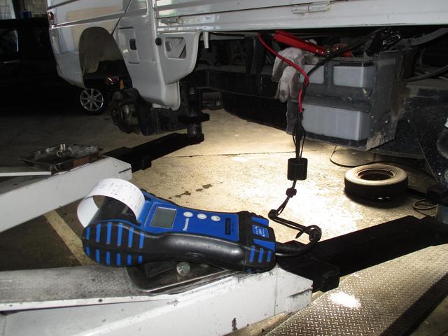 サンバートラックの車検