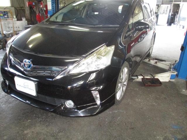 プリウス&alpha;の車検です。