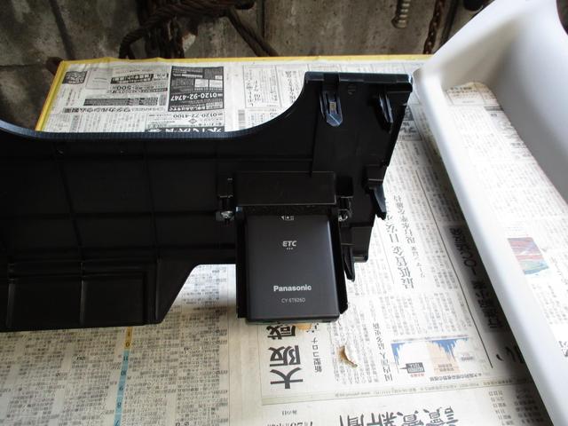 販売したタントに外品ETCとナビキットの取付