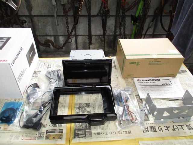 Ｎワゴンにナビ、ドラレコ前後を取付します。
