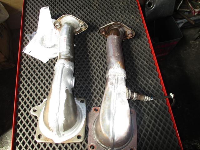 スイフトの車検とフロントパイプ交換