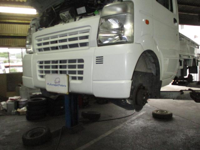 キャリィトラックの車検です。