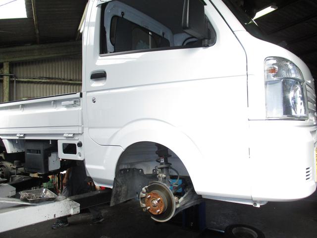 キャリィトラックの車検です。
