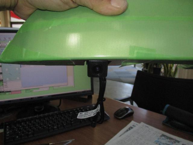 ノートのバックモニター