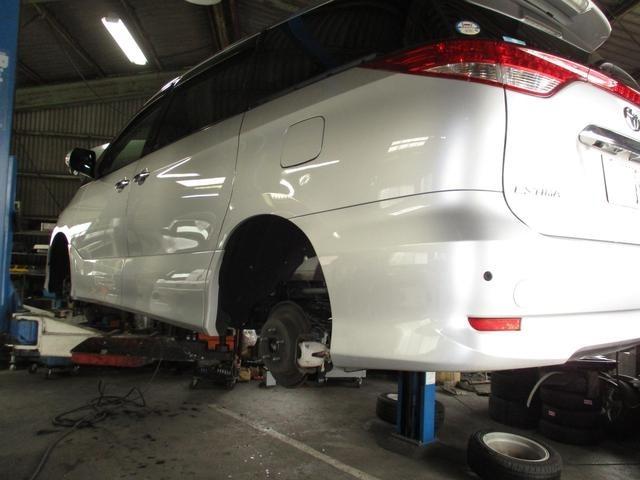 エスティマの車検です。