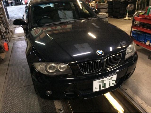 BMW130i 車検《宍粟市 福崎 車検 整備 取付は猪多モータースにお任せください》