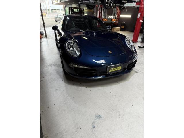 ポルシェ　９１１　東大阪　内装補修・修理　ルーフライニング修理　張り直し