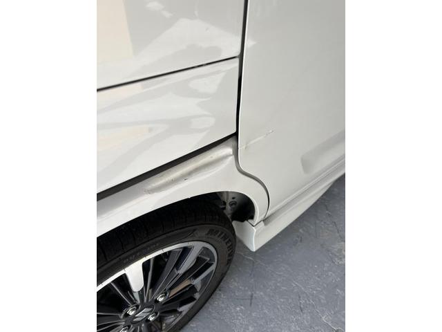 スズキ　スペーシアカスタム　HYBRID XS　ハイブリッドXS
キズ・へこみ直し　リアゲート　右スライドドア　右リアフェンダー　東大阪市　八尾市　大阪市