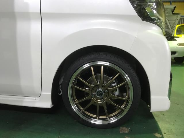 ダイハツ タントカスタムRS LA600S ダウンサス 15AW取り付け RS ダイハツ タントカスタムRS LA600S ダウンサス 15AW取り付け RS