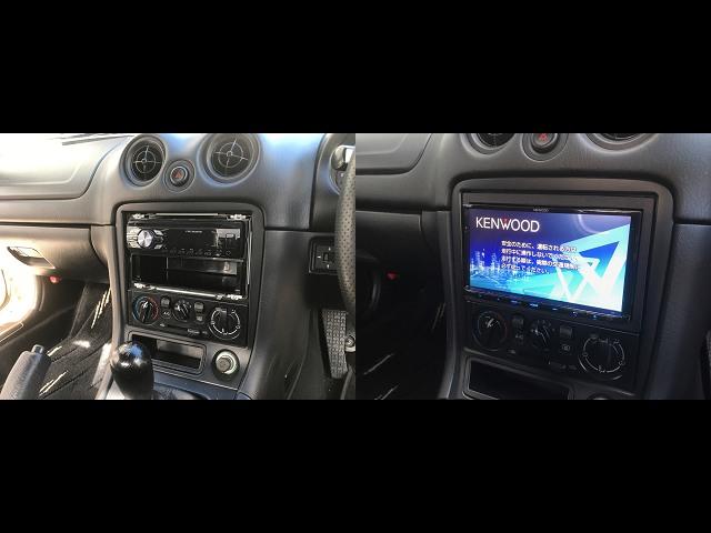 NB ロードスター KENWOOD MDV-L504+CMOS-C230 ナビ バックカメラ 取り付け 大阪 北摂