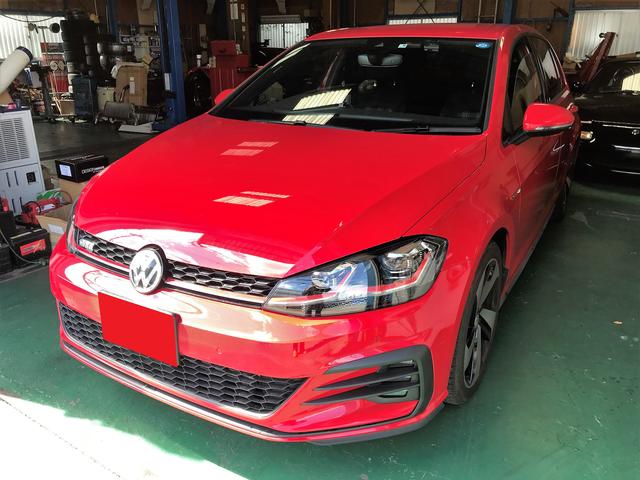 ワーゲン ゴルフ7 MK7 GTI REMUS マフラー 取り付け カスタム 持ち込み 大阪 北部 茨木 高槻 吹田 箕面 北摂