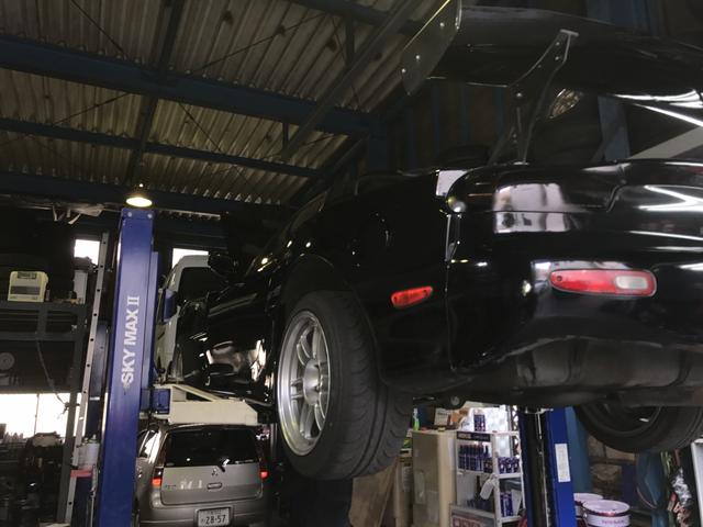 RX7 オイル交換　ワコーズ　守口市　オートスピリット