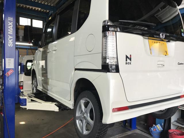 夏冬タイヤ交換・守口市・オートスピリット・Ｎボックス