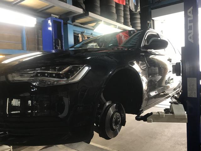 アウディA6ワゴン・パット交換・守口市・オートスピリット