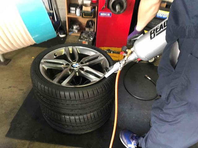 BMW持ち込みタイヤ交換・守口・オートスピリット