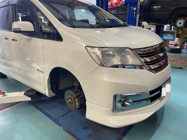 持ち込みタイヤ交換・スタッドレス・守口市・オートスピリット・セレナ