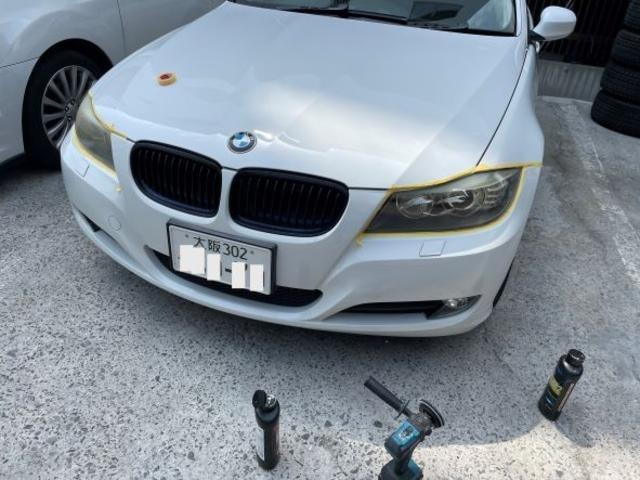 ヘットライト磨き・守口・オートスピリット・BMW