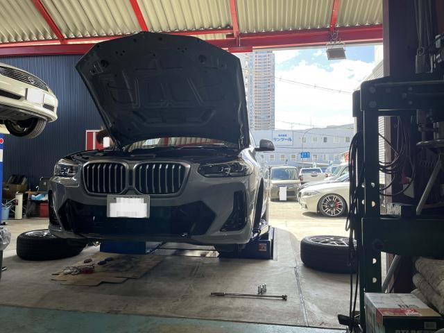 BMW X3 ブレーキパッド交換・安心・安全・親切・丁寧・オートスピリット