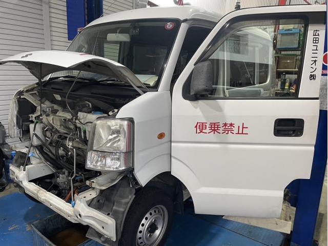 エブリイ　ラジエター交換　安心　安全　守口　オートスピリット