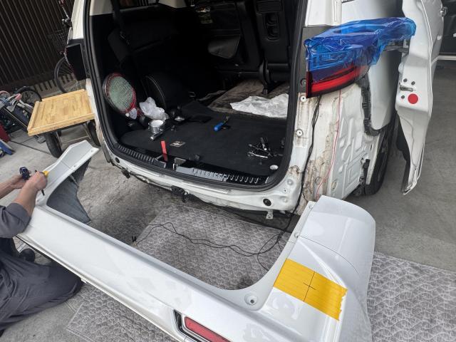 ホンダ　オデッセイ　電装系修理    障害物センサー取り付け　安心　安全　守口　門真　寝屋川　高槻　枚方
オートスピリット