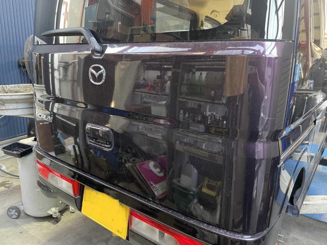 守口市で創業26年の信頼実績オートスピリット　マツダ　スクラム　車検