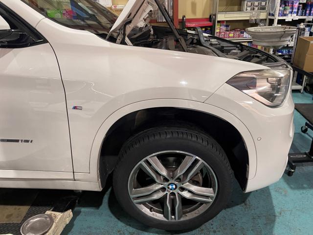 守口市で創業26年信頼実績のオートスピリット　ＢＭＷ　Ｘ１　車検　安心　安全　親切　丁寧
