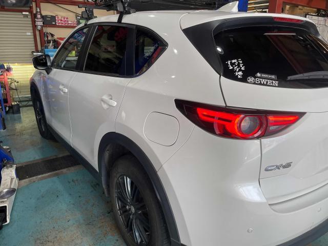 マツダ　ＣＸ－５　点検  エアコン点検　見積もり　守口市で創業26年信頼実績のオートスピリット