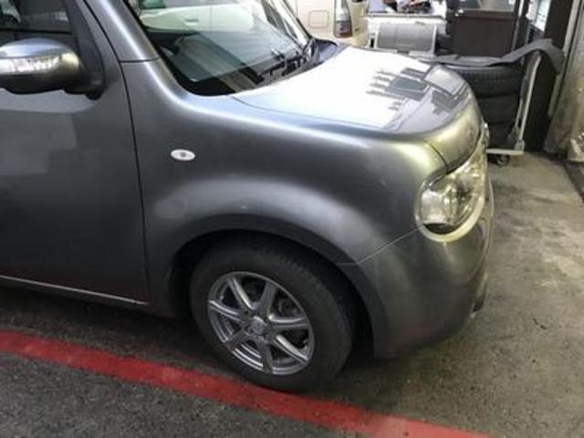 日産　キューブ　板金・外装補修　安心　安全　守口　門真　寝屋川　高槻　枚方　オートスピリット